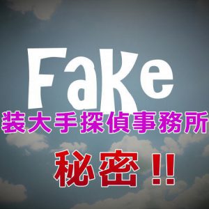 偽装大手探偵事務所
