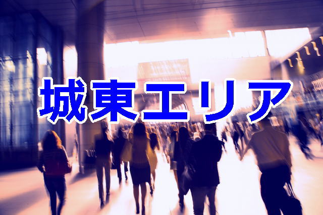 東京の探偵業者数-城東エリア