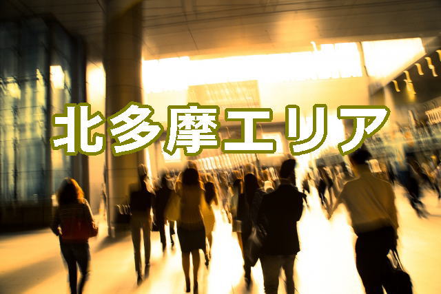 東京の探偵業者数-北多摩エリア